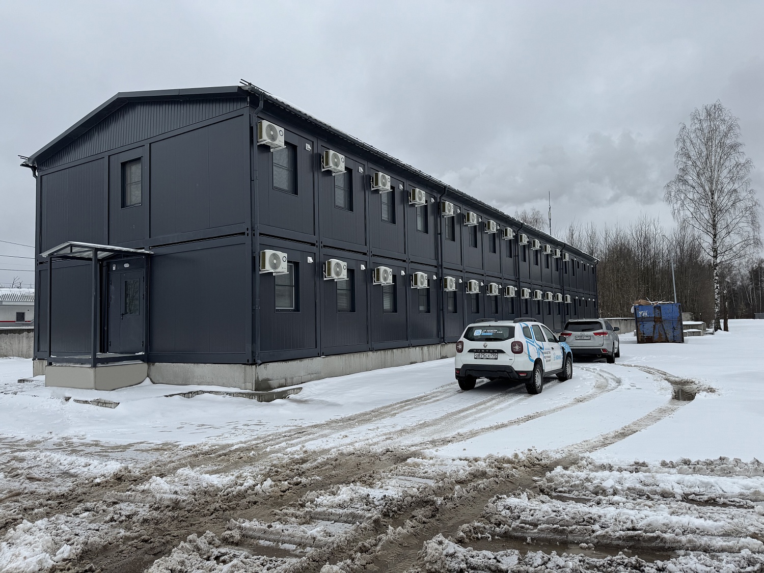 Общежитие на базе модулей "Каскад" в г. Электрогорск